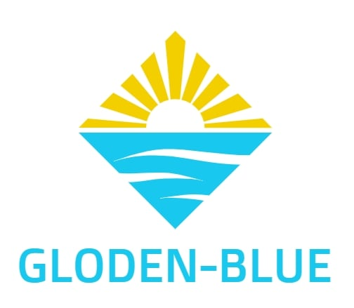 Gloden-blue Logo